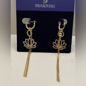 Swarovski earrings. Never worn. Retailed for $119.